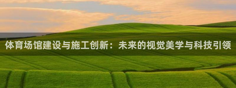 意昂4娱乐网站：体育场馆建设与施工创新：未来的视觉美