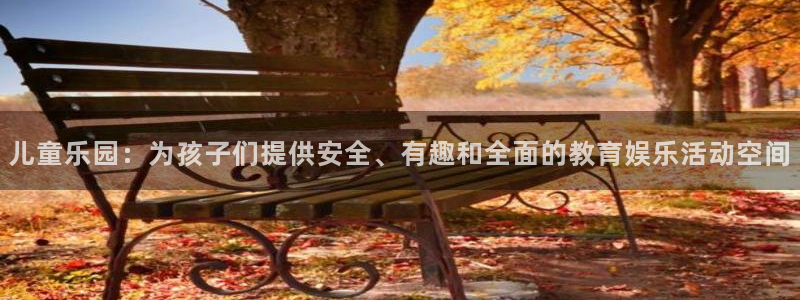 意昂体育4是干嘛的公司：儿童乐园：为孩子们提供安全、