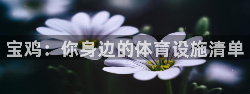 意昂体育4招商电话地址：宝鸡：你身边的体育设施清单 