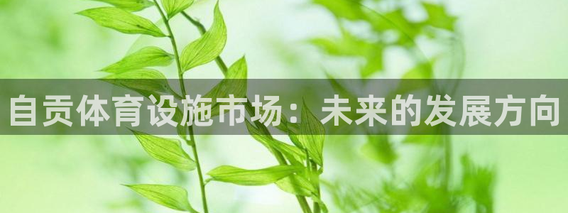 意昂平台体育：自贡体育设施市场：未来的发展方向