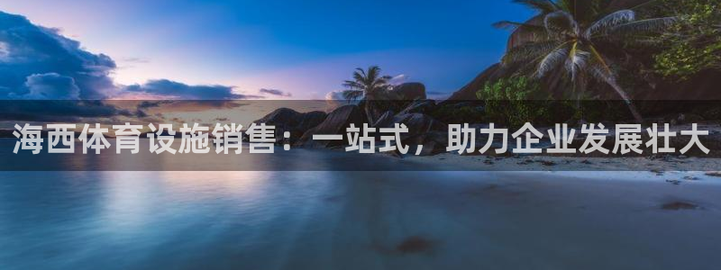 意昂4代理：海西体育设施销售：一站式，助力企业发展壮
