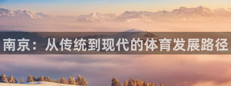 意昂4娱乐平台：南京：从传统到现代的体育发展路径