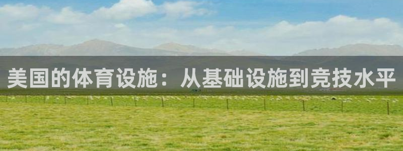 意昂4娱乐平台：美国的体育设施：从基础设施到竞技水平