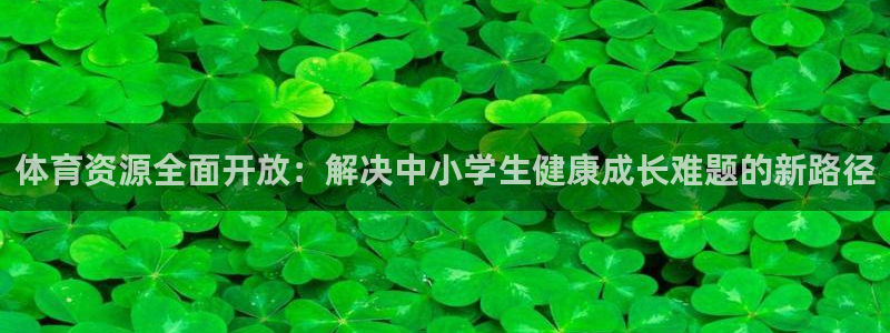 意昂集团官网：体育资源全面开放：解决中小学生健康成长难题的新