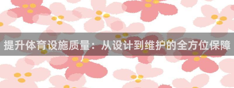 意昂4新能源：提升体育设施质量：从设计到维护的全方位保障