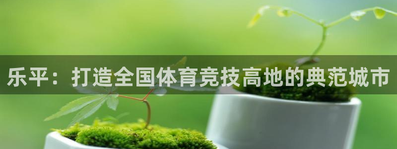 意昂体育4招商：乐平：打造全国体育竞技高地的典范城市